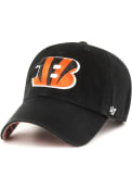 Cincinnati Bengals 47 Zubaz Undervisor Clean Up Adjustable Hat - Black