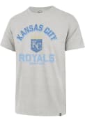 Kansas City Royals 47 Retrograde Franklin Fashion T Shirt - Grey