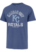 Kansas City Royals 47 Retrograde Franklin Fashion T Shirt - Blue