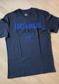 Kansas City Royals 47 Dark Ops Super Rival T Shirt - Charcoal