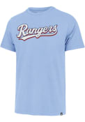 Texas Rangers 47 Knockout Franklin Fieldhouse Fashion T Shirt - Light Blue