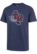 Texas Rangers 47 Coop Grit Vintage Scrum Fashion T Shirt - Blue