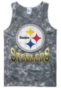 Pittsburgh Steelers 47 BIG LEAGUER Tank Top - Grey