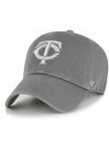 Minnesota Twins 47 Ballpark Clean Up Adjustable Hat - Grey