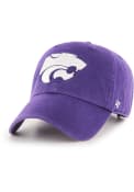 K-State Wildcats Youth 47 Clean Up Adjustable Hat - Purple