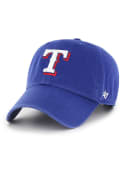 Texas Rangers 47 Heritage Clean Up Adjustable Hat - Blue
