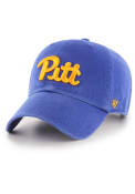 Pitt Panthers 47 Clean Up Adjustable Hat - Blue