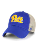Pitt Panthers 47 Flagship Wash MVP Adjustable Hat - Blue