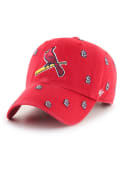 St Louis Cardinals Womens 47 Confetti Clean Up Adjustable - Red