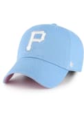 Pittsburgh Pirates 47 Ballpark Pink UV Clean Up Adjustable Hat - Light Blue