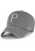 Pittsburgh Pirates 47 Ballpark Clean Up Adjustable Hat - Grey