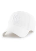 Kansas City Royals 47 Tonal Clean Up Adjustable Hat - White