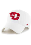 Dayton Flyers 47 Clean Up Adjustable Hat - White