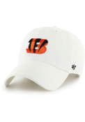Cincinnati Bengals 47 Clean Up Adjustable Hat - White