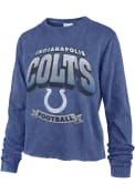 Indianapolis Colts Womens 47 Indio Vintage T-Shirt - Blue