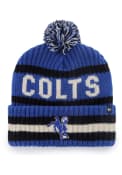 Indianapolis Colts 47 Retro Bering Cuff Pom Knit - Blue