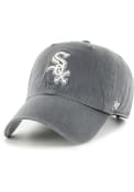 Chicago White Sox 47 Pastel Pop Clean Up Adjustable Hat - Charcoal