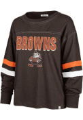Cleveland Browns Womens 47 Arborway T-Shirt - Brown