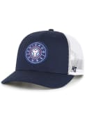 Chicago Cubs 47 MLB City Connect Trucker Adjustable Hat - Navy Blue