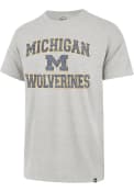 Michigan Wolverines 47 Franklin Fashion T Shirt - Grey