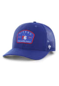Philadelphia 76ers 47 Primer Trucker Adjustable Hat - Blue