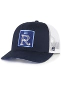 Kansas City Royals 47 MLB City Connect Trucker Adjustable Hat - Navy Blue