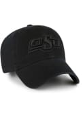 Oklahoma State Cowboys 47 Tonal Clean Up Adjustable Hat - Black