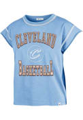 Cleveland Cavaliers Womens 47 Sound Up T-Shirt - Blue