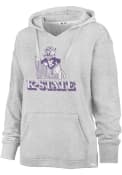 K-State Wildcats Womens 47 Standout Hooded Sweatshirt - Grey