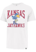 Kansas Jayhawks 47 Big Ups Franklin Fashion T Shirt - White
