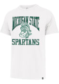 Michigan State Spartans 47 Big Ups Franklin Fashion T Shirt - White
