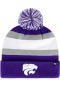 47 Breakaway Cuff K-State Wildcats Mens Knit Hat - Purple