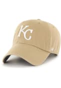 Kansas City Royals 47 Chambray UV Clean Up Adjustable Hat - Khaki