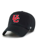 47 Black Cincinnati Bearcats Clean Up Adjustable Hat