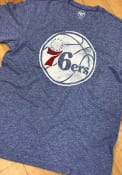 Philadelphia 76ers 47 Match Fashion T Shirt - Blue