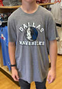 Dallas Mavericks 47 Arch Fashion T Shirt - Grey