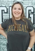 47 Michigan Wolverines Charcoal Two Peat Fashion Tee