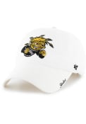 47 Wichita State Shockers Womens White Sparkle Clean Up Adjustable Hat
