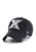 47 Xavier Musketeers Womens Navy Blue Sparkle Clean Up Adjustable Hat