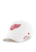 Detroit Red Wings Womens 47 Miata Clean Up Adjustable - White