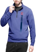Chicago Cubs 47 On Side 1/4 Zip Pullover - Blue