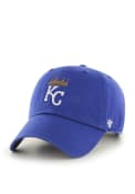 47 Kansas City Royals 2016 BP Clean Up Adjustable Hat - Blue