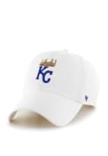 Kansas City Royals 47 2016 BP Clean Up Adjustable Hat - White