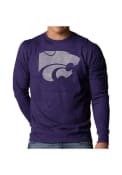 47 K-State Wildcats Purple Scrum Fashion Tee