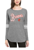 47 Cleveland Browns Womens Neps Grey LS Tee