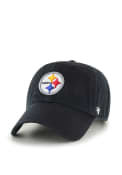 Pittsburgh Steelers 47 Clean Up Adjustable Hat - Black