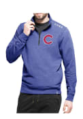 Chicago Cubs 47 Forward Compete 1/4 Zip Pullover - Light Blue