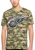 47 Detroit Red Wings Black Alpha Fashion Tee