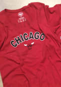 47 Chicago Bulls Womens MVP Club Red Scoop T-Shirt