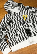 Pittsburgh Pirates Womens 47 Nautical Stripe Hooded Sweatshirt - Black
